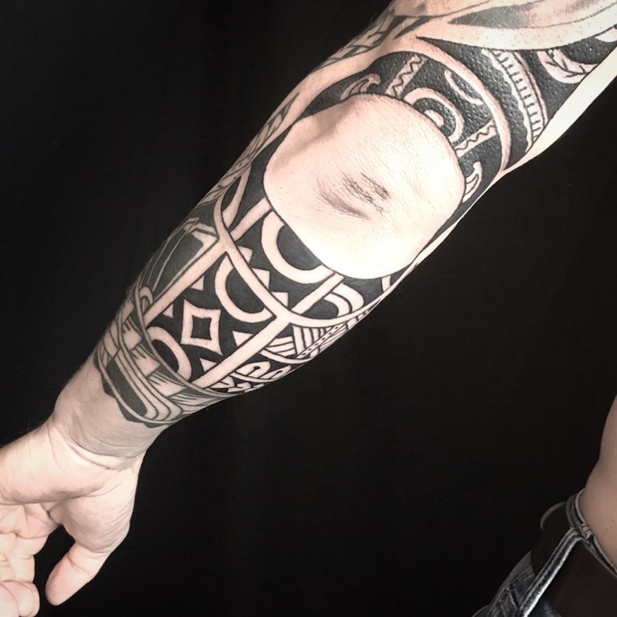 татуировка полинезия
