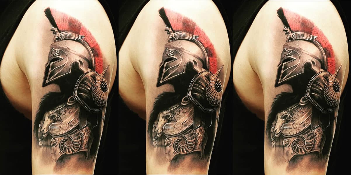 Татуировки спартанца
