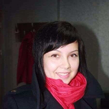 Кристина - татуировка Божья коровка у мастера Юрия