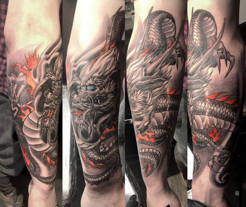 Татуировка С Драконами