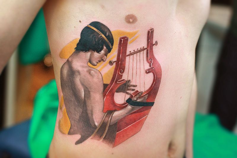Татуировка музыканта