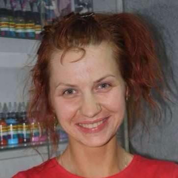 Катя - татуировка солнце