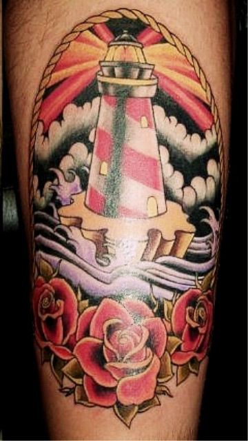 Татуировка маяк