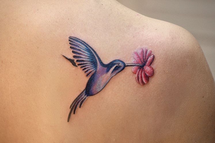 Татуировки колибри