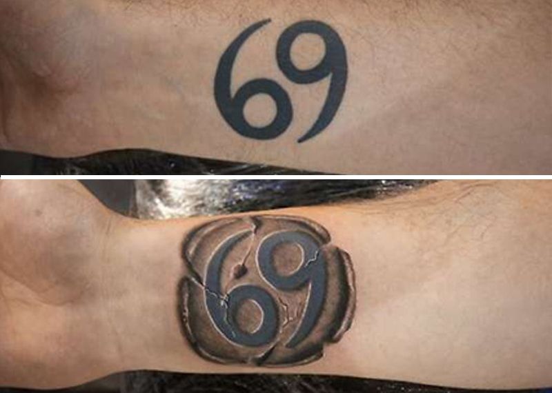 Татуировка число 9