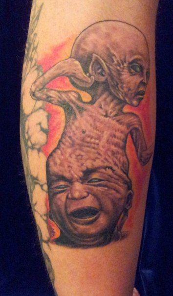 Татуировка инопланетяне