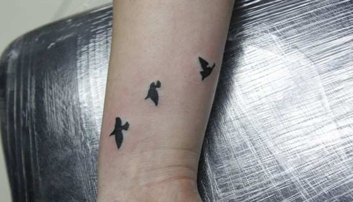 Татуировка "Птицы"