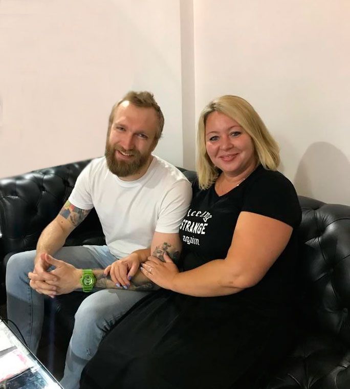 Наталья - тату ромашка