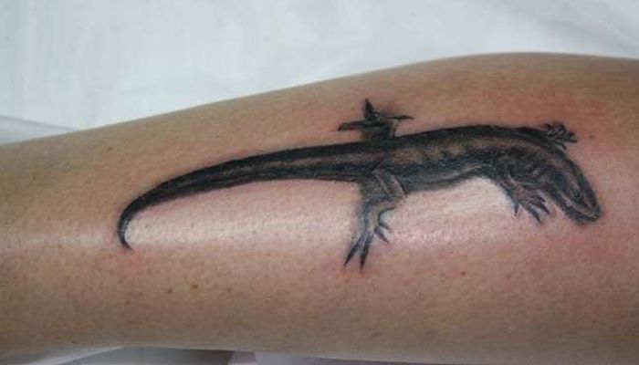 Татуировка Ящерица
