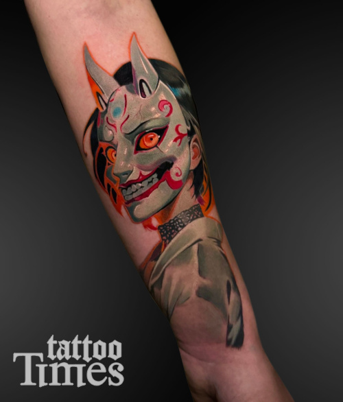 Тату дьяволица