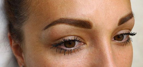 Перманент бровей теневая растушовка 1