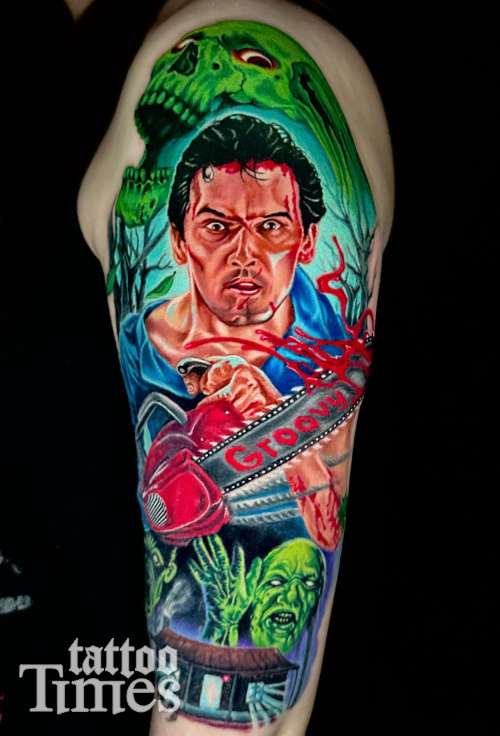 Тату зловещие мертвецы