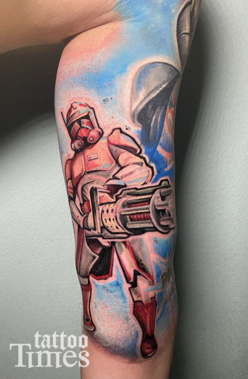 Тату штурмовик звездные войны Тату штурмовик звездные войны