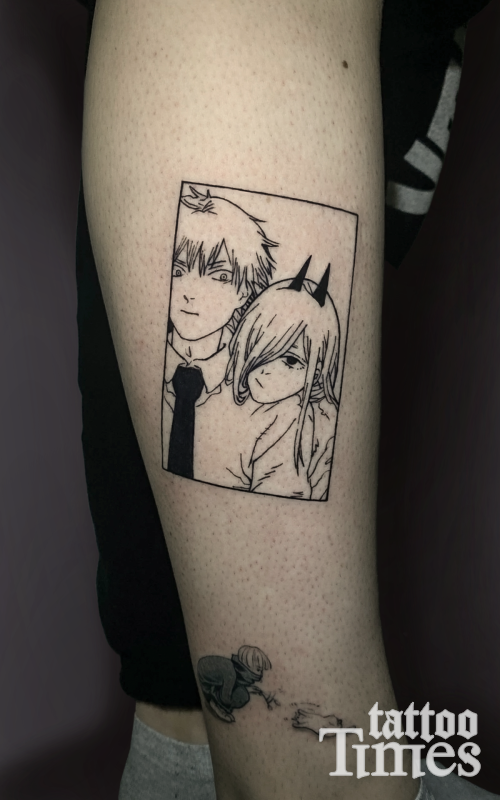 Тату персонажи аниме