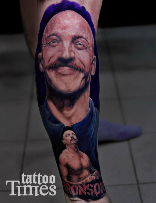 Тату Чарльз Бронсон
