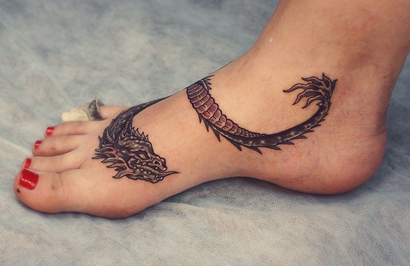 Значение татуировки Дракон