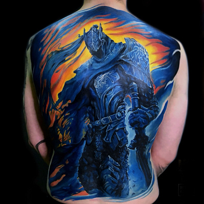 Тату Дарк Соулс