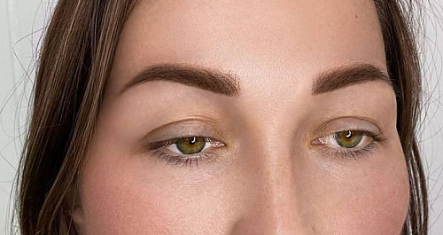 Перманент бровей пиксельное напыление 11