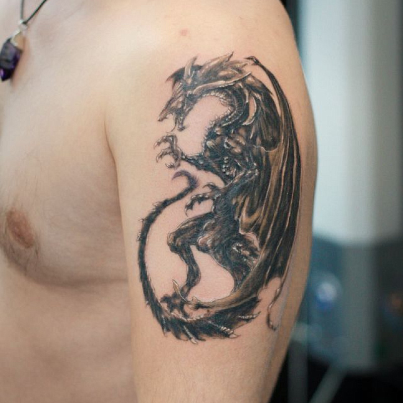 Татуировка Дракон