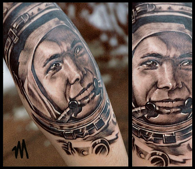 Татуировка Гагарин