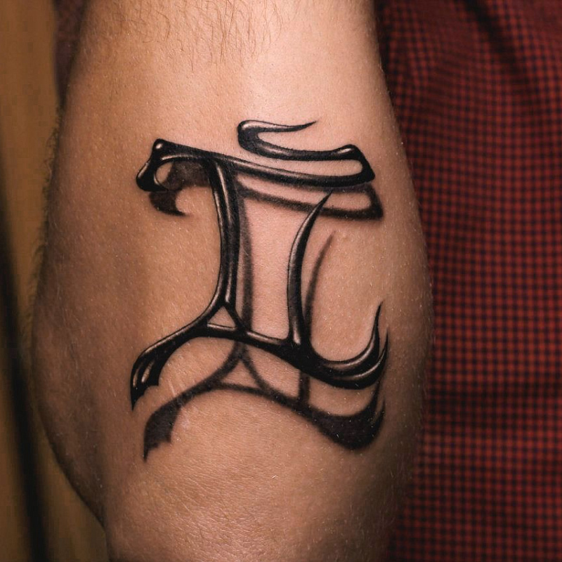 Тату знак зодиака