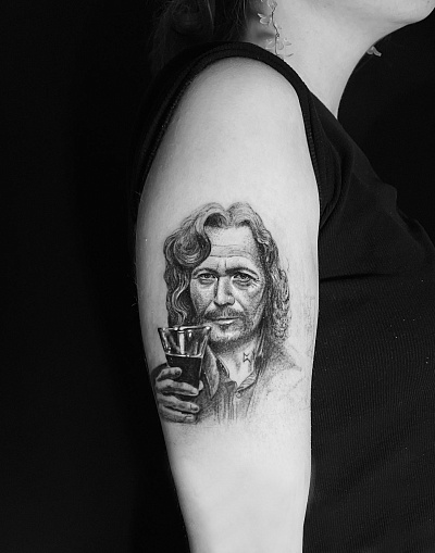 Тату Гэри Олдмен