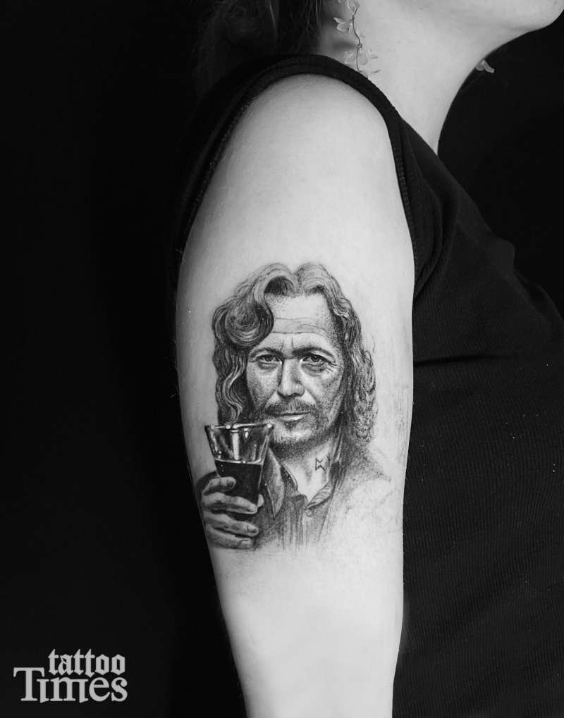 Тату Гэри Олдмен