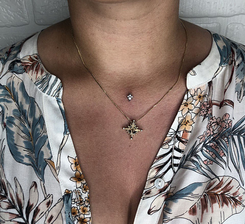 Пирсинг микродермал