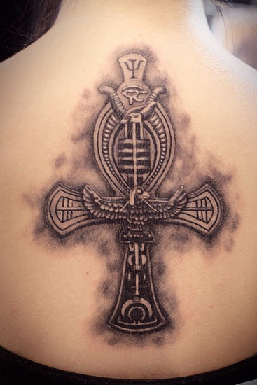 Татуировка египетский крест