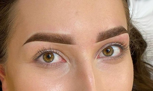 Перманентный макияж в технике растушовка 4