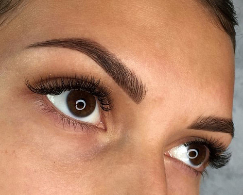 Перманент бровей пиксельное напыление 4