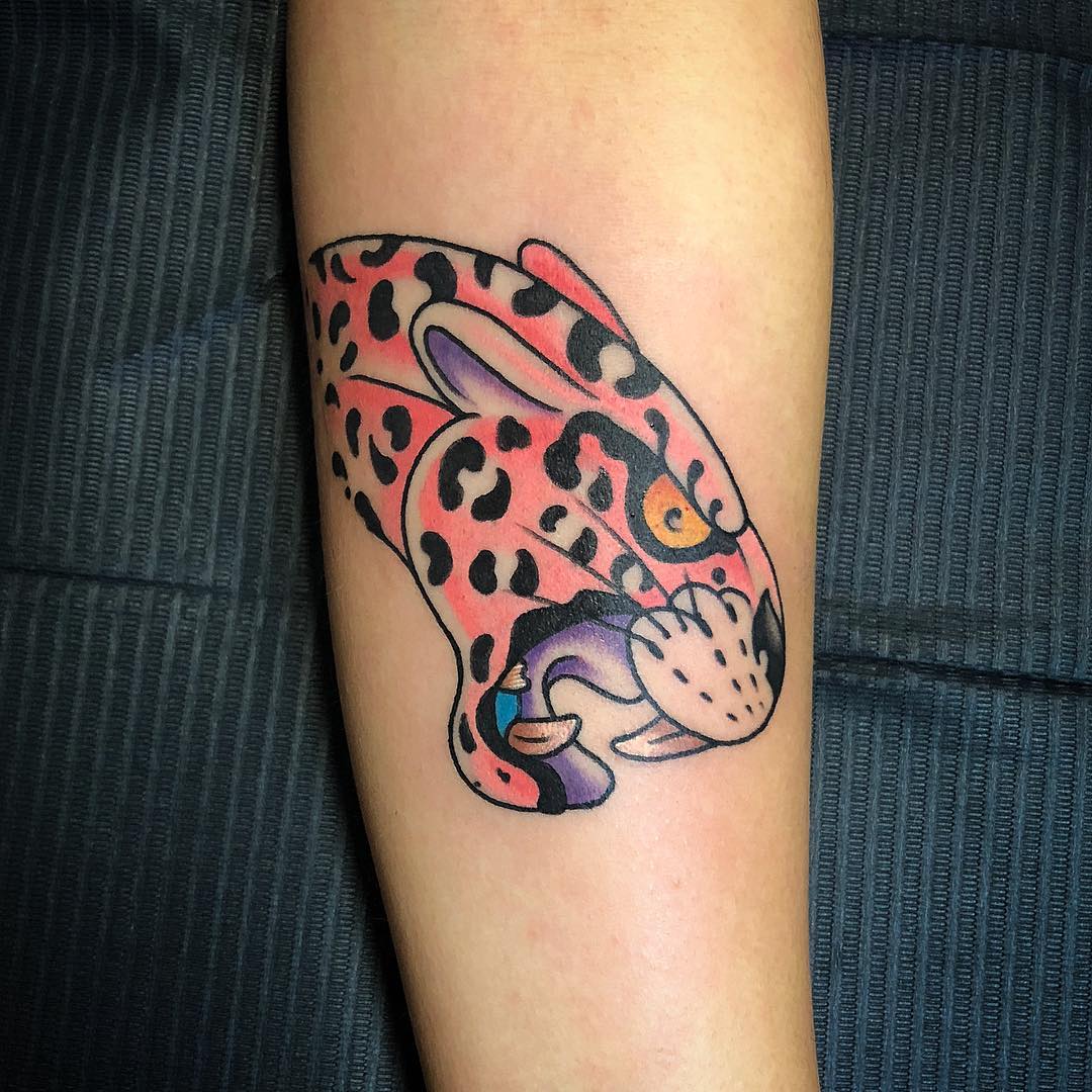Тату леопардов — лучших фото татуировок года