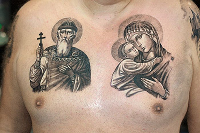 Татуировка образы с икон