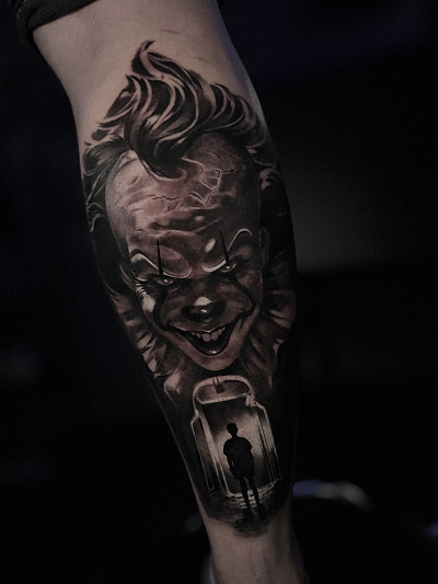 Тату клоун Оно