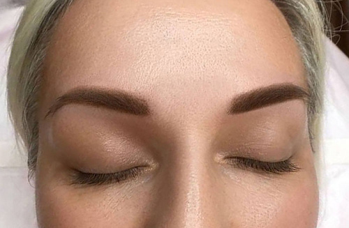 Перманент бровей пиксельное напыление 3