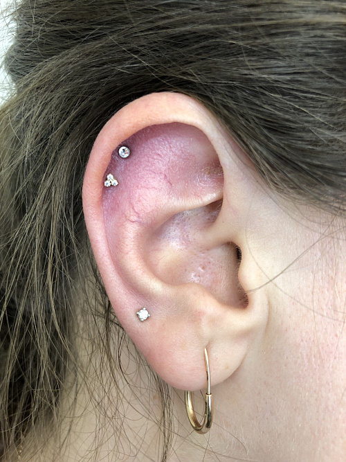 Пирсинг уха 4